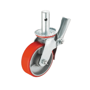 150mm Caster Wheel PU (Red)